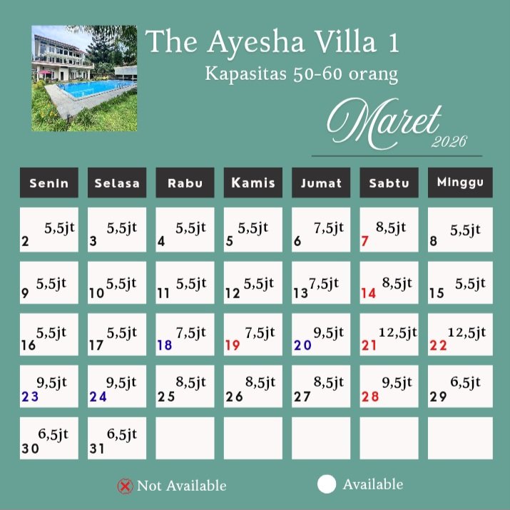 The Ayesha Villa 1