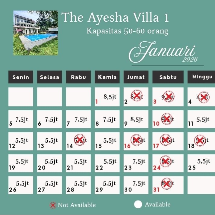 The Ayesha Villa 1