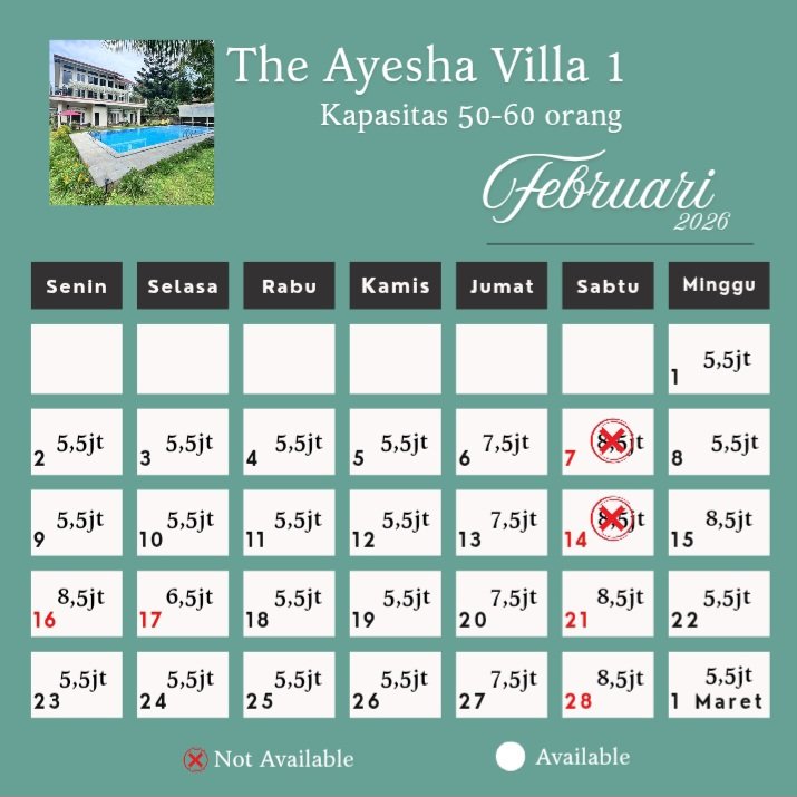The Ayesha Villa 1