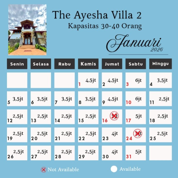 The Ayesha Villa 2