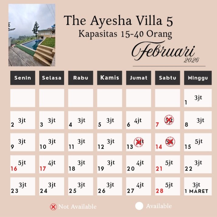 The Ayesha Villa 5 Vie Space